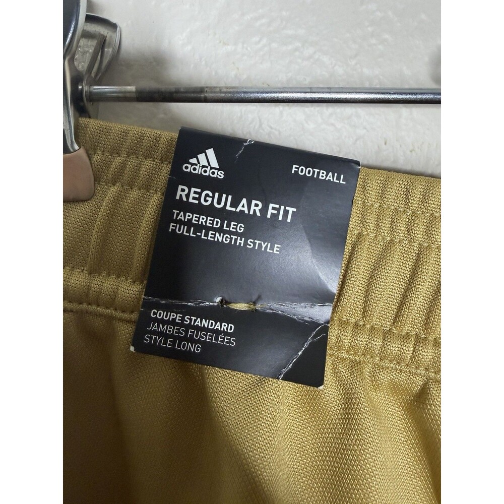 Adidas Mens Joggers Track pants Adidas tiro pants Sz M Gold Soccer Football - Picture 11 of 14